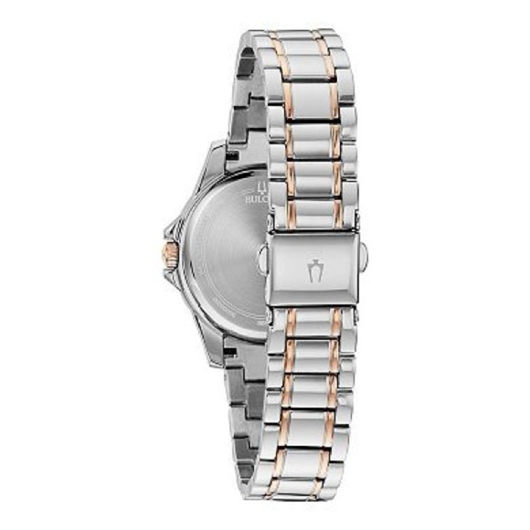 Bulova Women's Two-Tone Crystal Accent Watch - 98N110 - Picture 7 of 12
